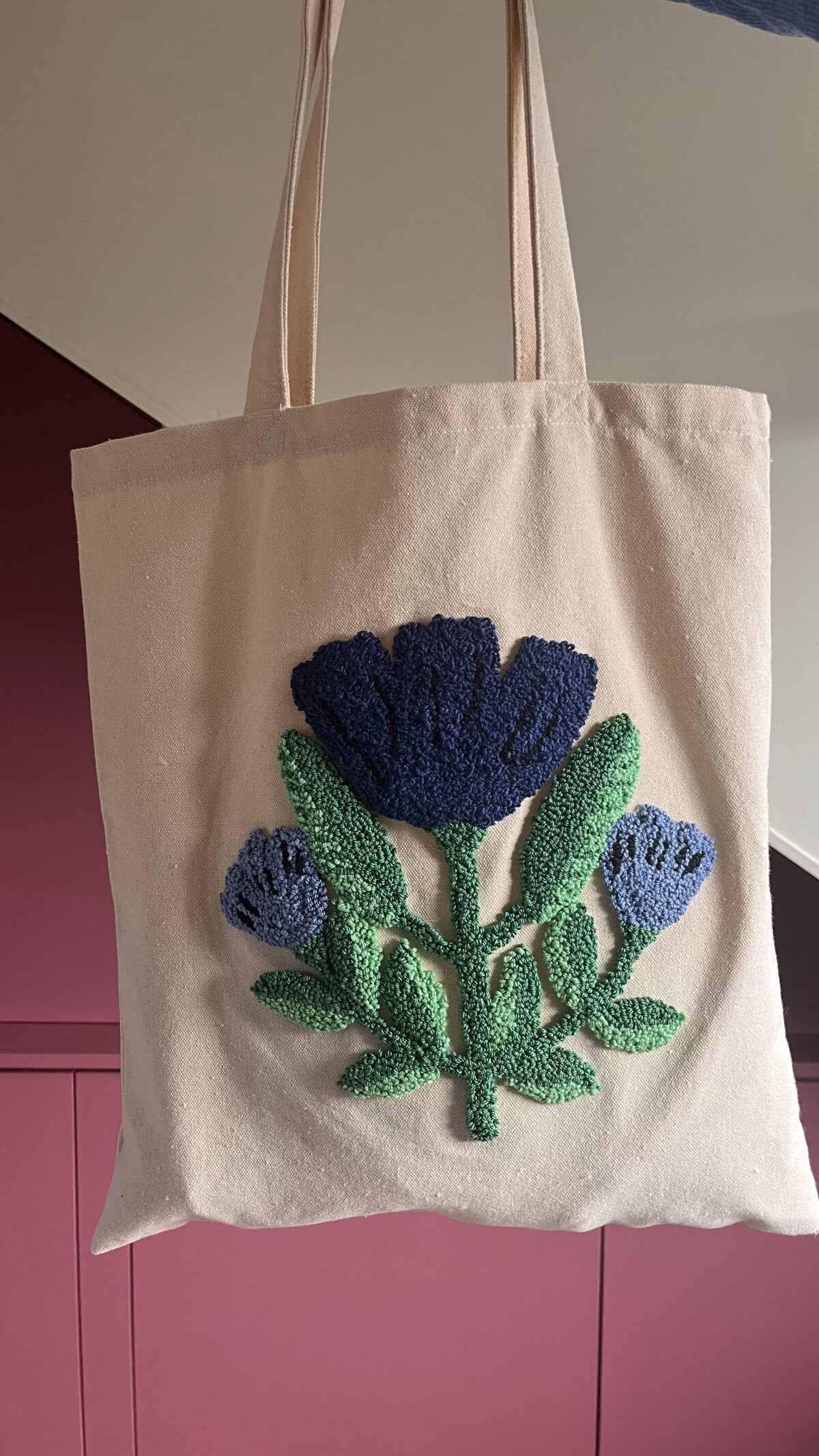 Canvas Tas Bloem 1